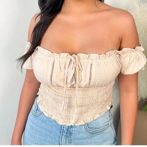 Off shoulder top